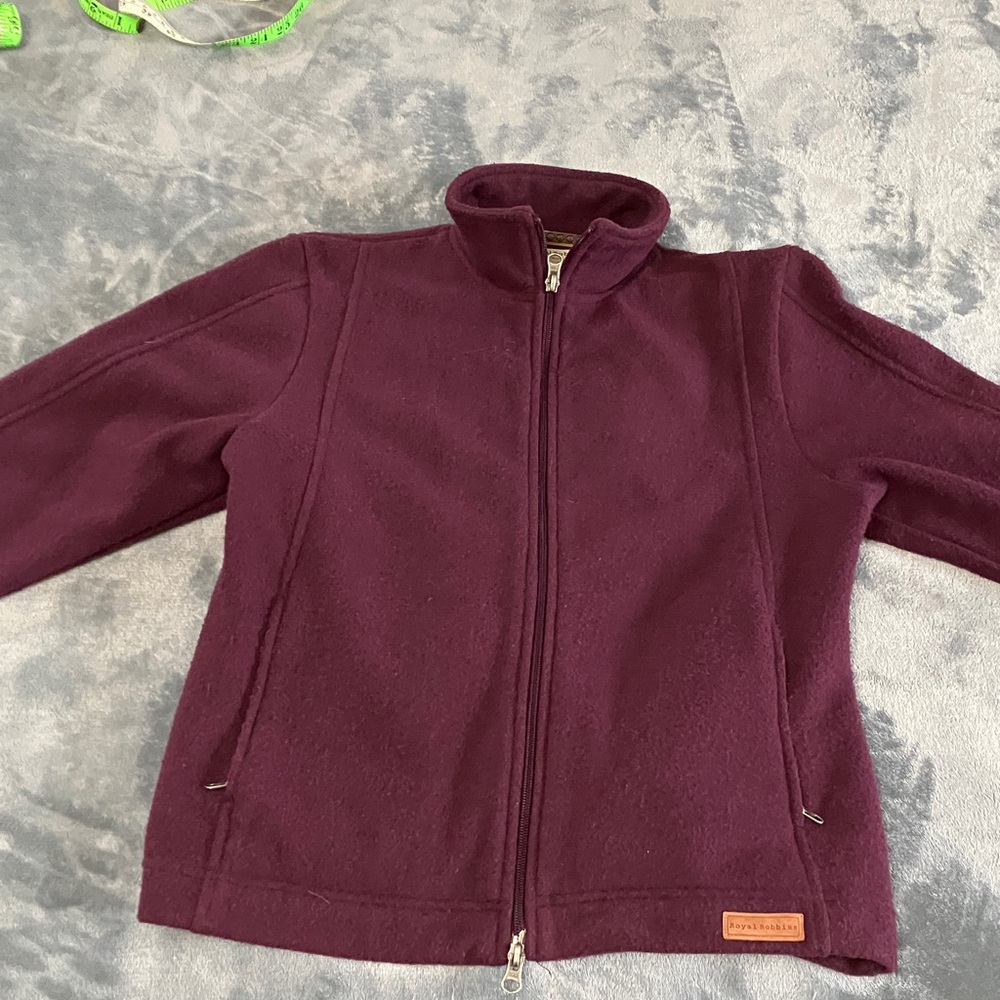 Royal Robbins Plum Full-Zip Fleece Jacket